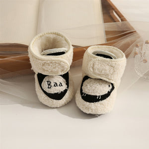 Lovely Plush Soft Soles Shoes for 20-24 Inches Reborn Dolls