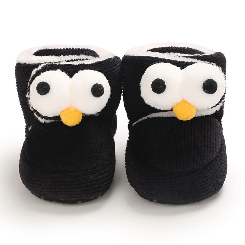 Cute Plush Soft Soles Shoes for 20-24 Inches Reborn Dolls