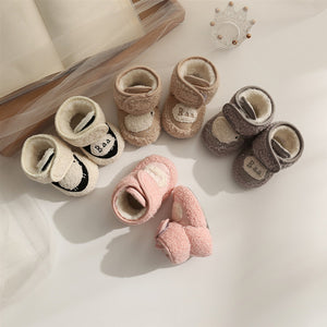 Lovely Plush Soft Soles Shoes for 20-24 Inches Reborn Dolls