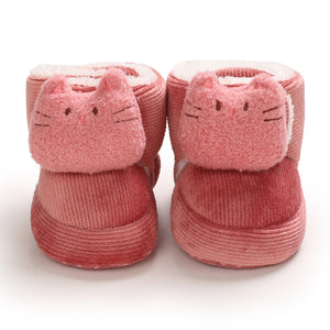 Cute Plush Soft Soles Shoes for 20-24 Inches Reborn Dolls