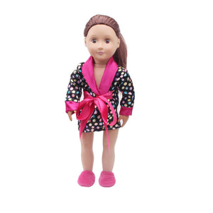18 inch American Girl Doll Pajamas Four-piece Set