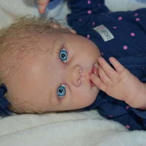 21"Adopted. Beautiful Custom Reborn Baby OOAK Lifelike Baby Girl Boy. Linda Murray Cradle Kit