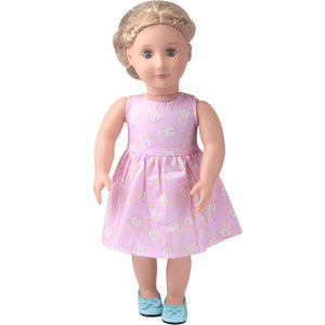 18 inch American Girl Floral Dress
