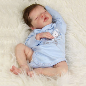 21"Adopted. Beautiful Custom Reborn Baby OOAK Lifelike Baby Girl Boy. Twina Cradle Kit