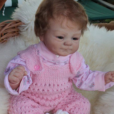 17 inch little Realistic Lauryn reborn baby baby doll best gift