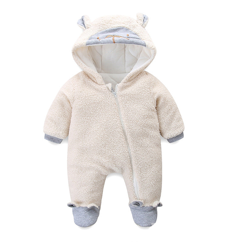 Warm Long Sleeve Little Bear Doll Bodysuit for 23 Inches Reborn Dolls