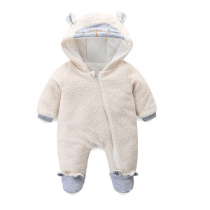 Warm Long Sleeve Little Bear Doll Bodysuit for 23 Inches Reborn Dolls