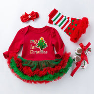4-Piece My First Christmas Dress for 21/22/23 Inches Reborn Dolls