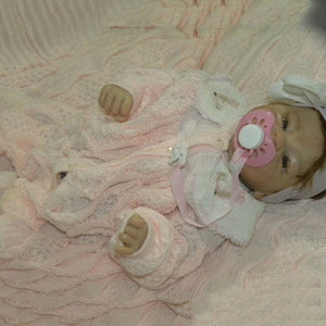 17''inch sweet Realistic African American Allison reborn baby doll Cocomalu