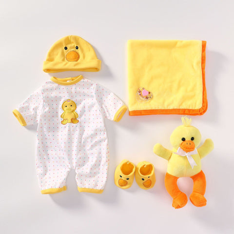 Cute Little Duck Doll Cloth 6-Piece Set for 22 inch Dolls
