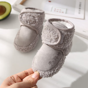 Lovely Plush Soft Soles Shoes for 20-24 Inches Reborn Dolls