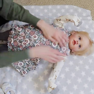 17'' Lifelike Cute Lucas Reborn Baby Dolls-best Gift