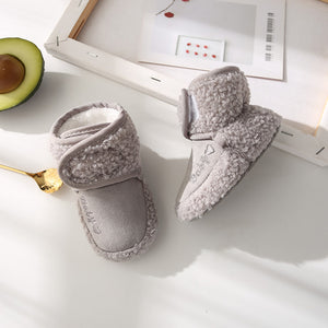 Lovely Plush Soft Soles Shoes for 20-24 Inches Reborn Dolls