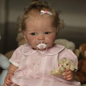 17'' Lifelike Cute Monette Reborn Baby Doll Girl Toy