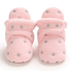 Cute Plush Soft Soles Shoes for 20-24 Inches Reborn Dolls