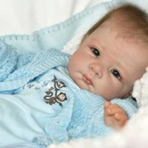 "17'' Real Lifelike  Lisa Reborn Baby Doll Girl Toy "