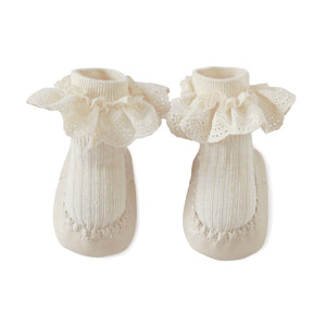 Middle Tube Anti-Drop Lace Shoes for 17-24 Inches Reborn Dolls