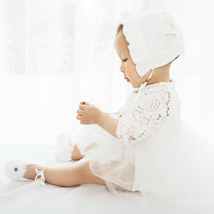 Lace Soft-soled Knitted Shoes for 17-24 Inches Reborn Dolls