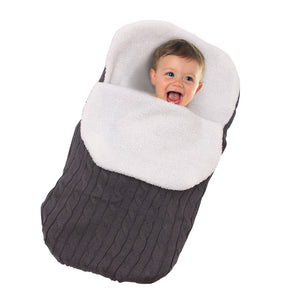 Warm Knit Fleece Sleeping Bag For 17-24 Inches Reborn Dolls