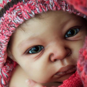 20 inch Cute  Alyssa African American Reborn Baby Doll