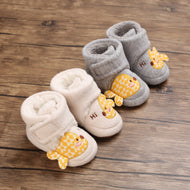 Cute Cartoon Plush Soft Soles Shoes for 20-24 Inches Reborn Dolls