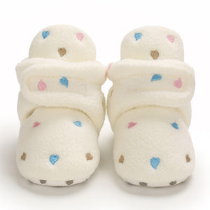 Cute Plush Soft Soles Shoes for 20-24 Inches Reborn Dolls