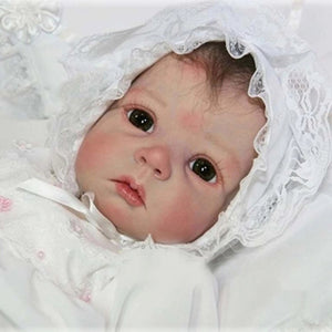 "17'' Real Lifelike  Lisa Reborn Baby Doll Girl Toy "