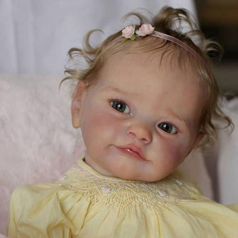 17'' Lifelike Cute Monette Reborn Baby Doll Girl Toy