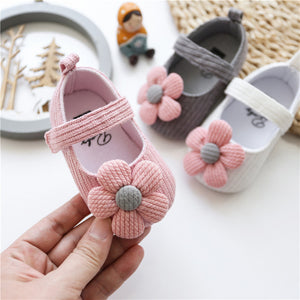 Lovely Flower Soft Soles Shoes for 20-24 Inches Reborn Dolls