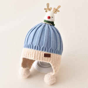 Cute Elk Christmas Hats for 20-23 Inches Reborn Dolls