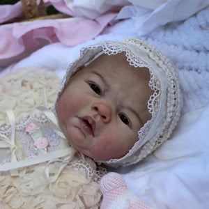17"Lifelike Lovelyn Awake Reborn Vinyl Doll