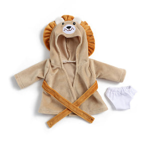 Cute Lion Printed Doll Clothes for 12 Inches/30cm Reborn Dolls