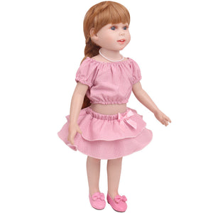 18 inch American Girl Multicolor Plaid Suit Skirt